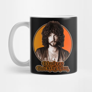 Retro Lindsey Buckingham Tribute Mug